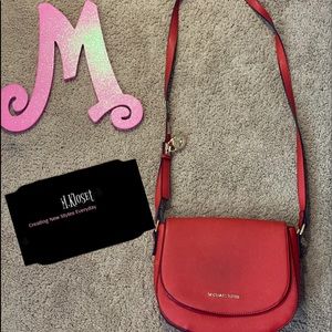 Michael Kors Red crossbody